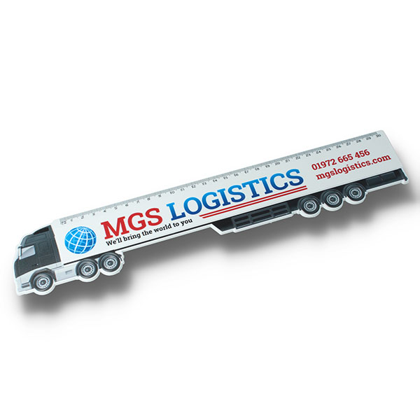 30cm Recycled Plastic Haulage Lorry Ruler
