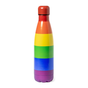 Rainbow Metal Water Bottle